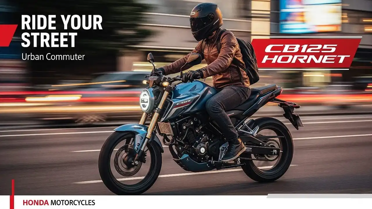 Honda CB125 Hornet trendy city Commuter of August 2025