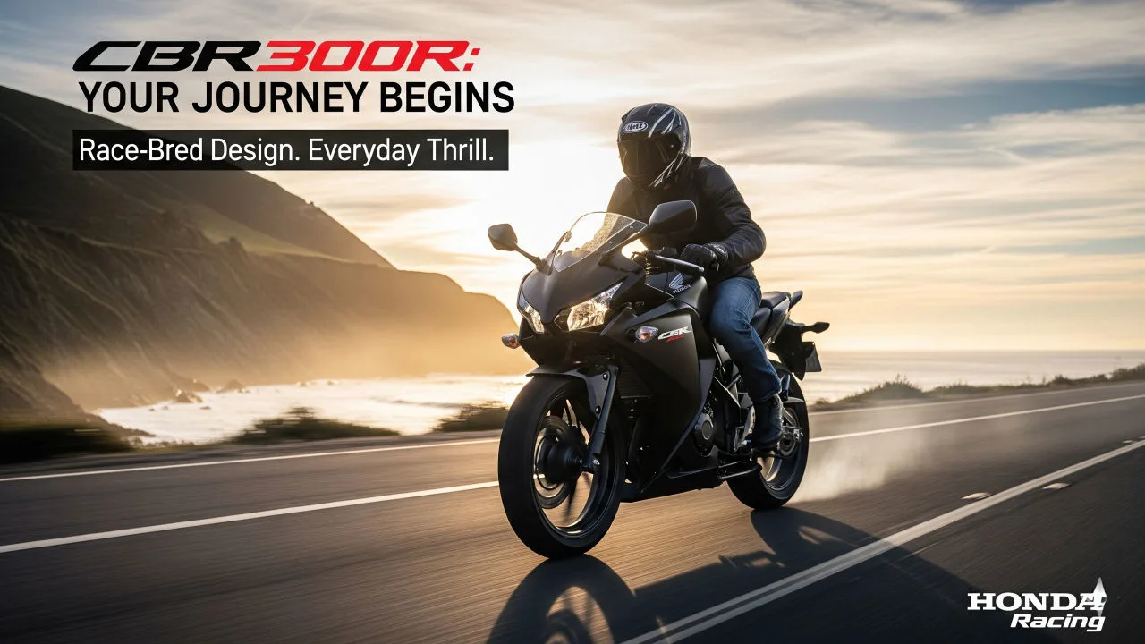 Honda CBR300R created by gemini