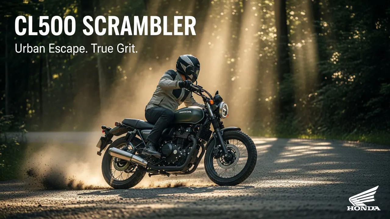Honda CL500 Scrambler image created by gemini