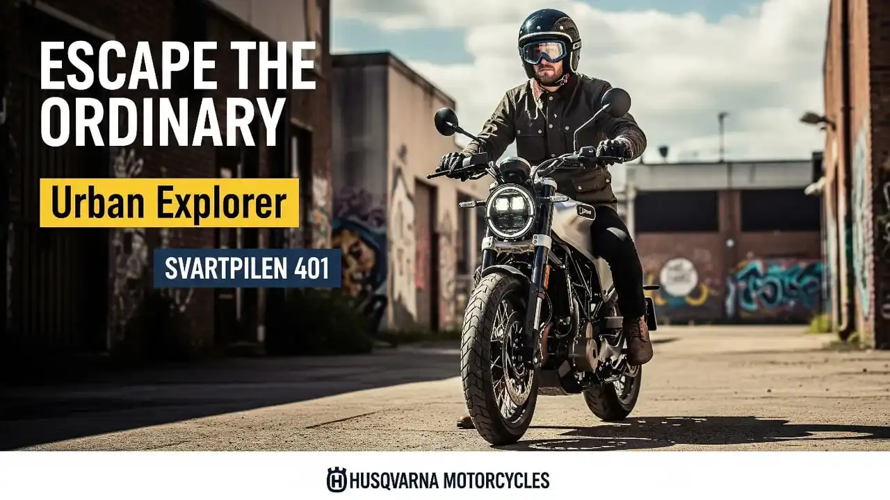 Husqvarna Svartpilen 401 city Scrambler Revolution