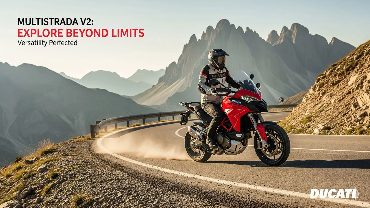 New Ducati Multistrada V2 image created by gemini