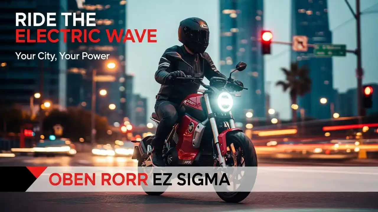 Oben Rorr EZ Sigma lower priced electric Commuter Revolutionizing