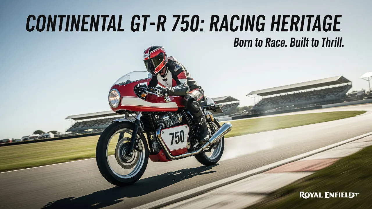 Royal Enfield Continental GT-R 750 image created by gemini