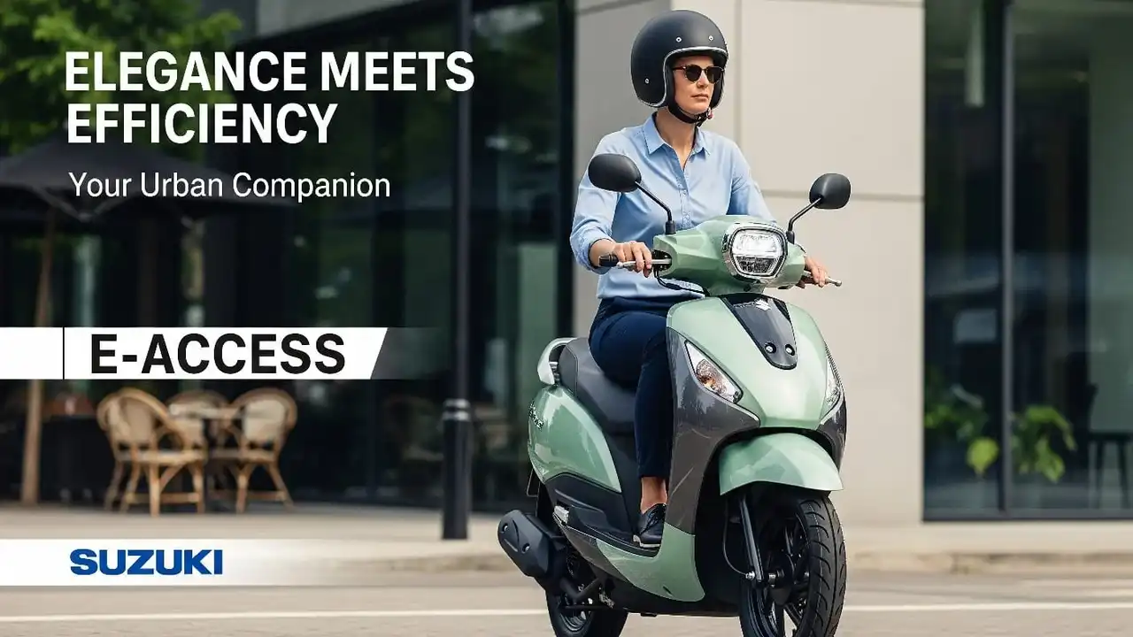 Suzuki e-Access Electric Scooter Revolutionizing Urban Mobility