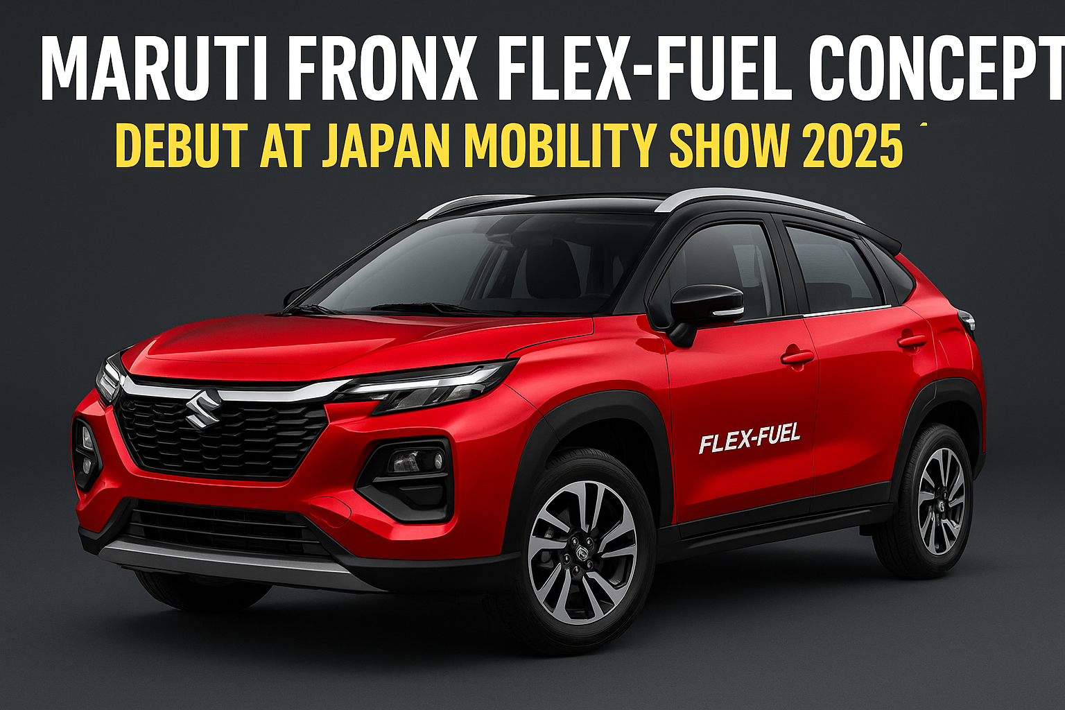 Maruti Fronx Flex-Fuel Concept To Debut at Japan Mobility Show 2025