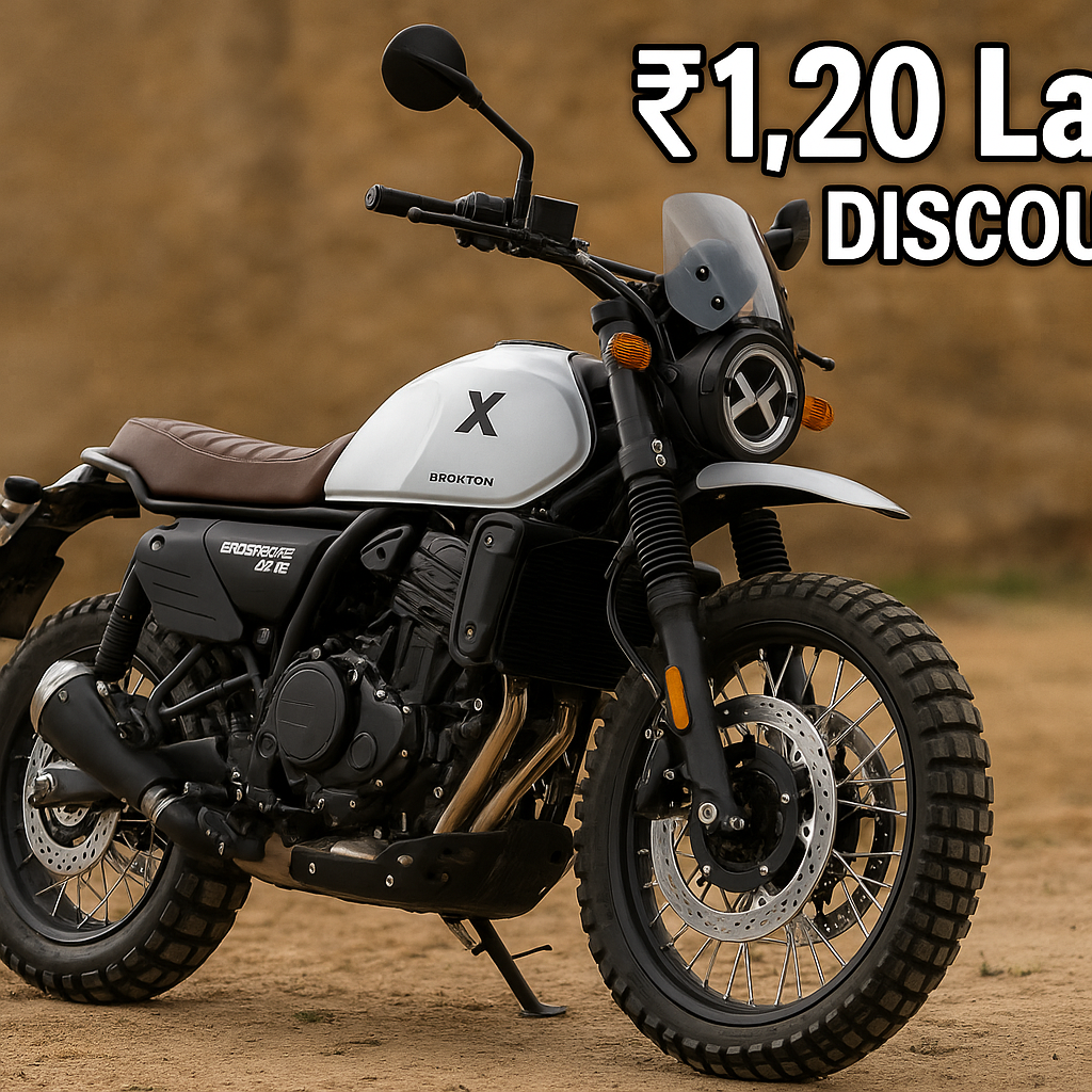 Brixton Crossfire 500 XC Gets Massive ₹1.20 Lakh Discount – Here’s Why It’s Now a Smarter Buy