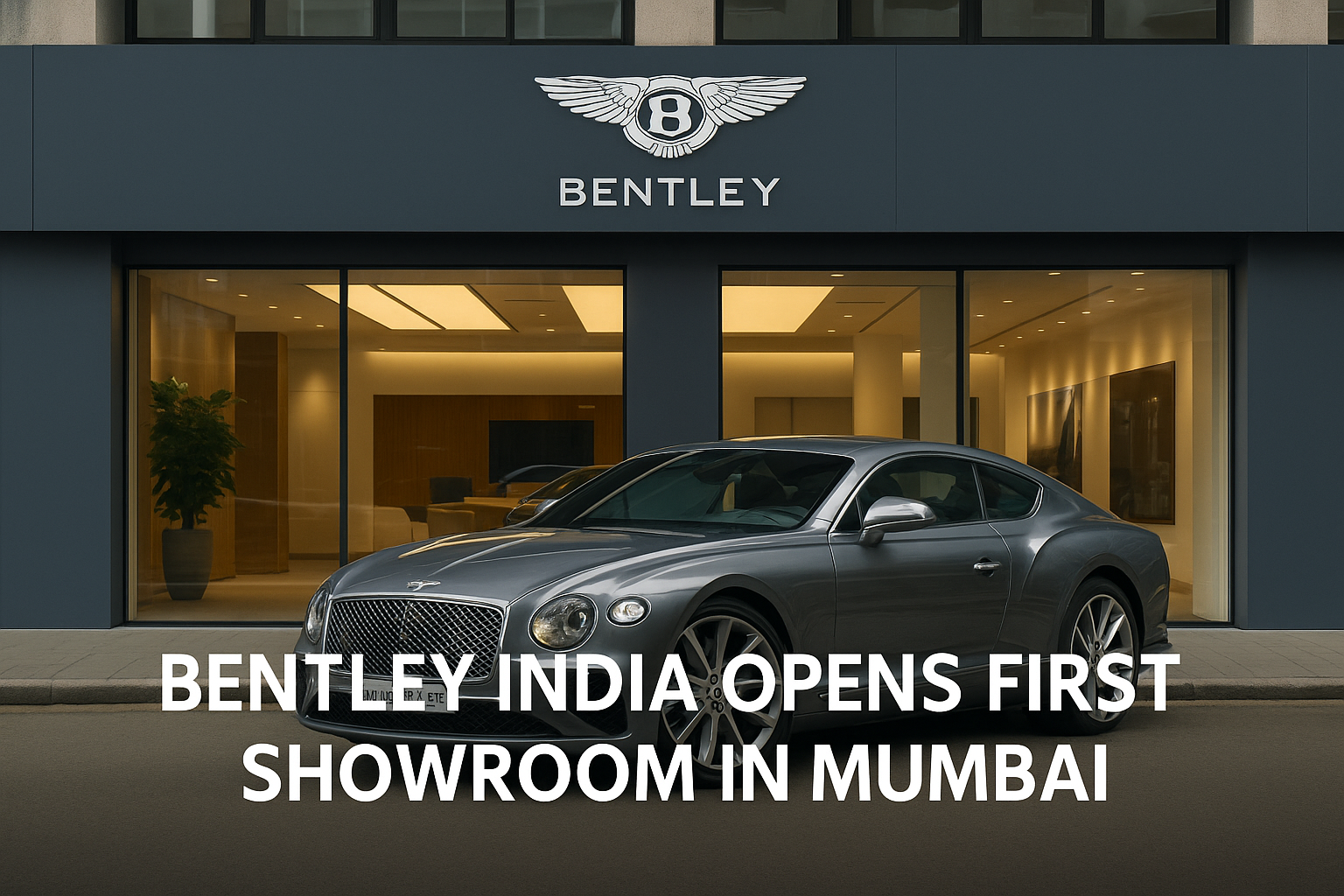 Bentley India Opens Its First Official Showroom in Mumbai — A New Era of Luxury Motoring Begins