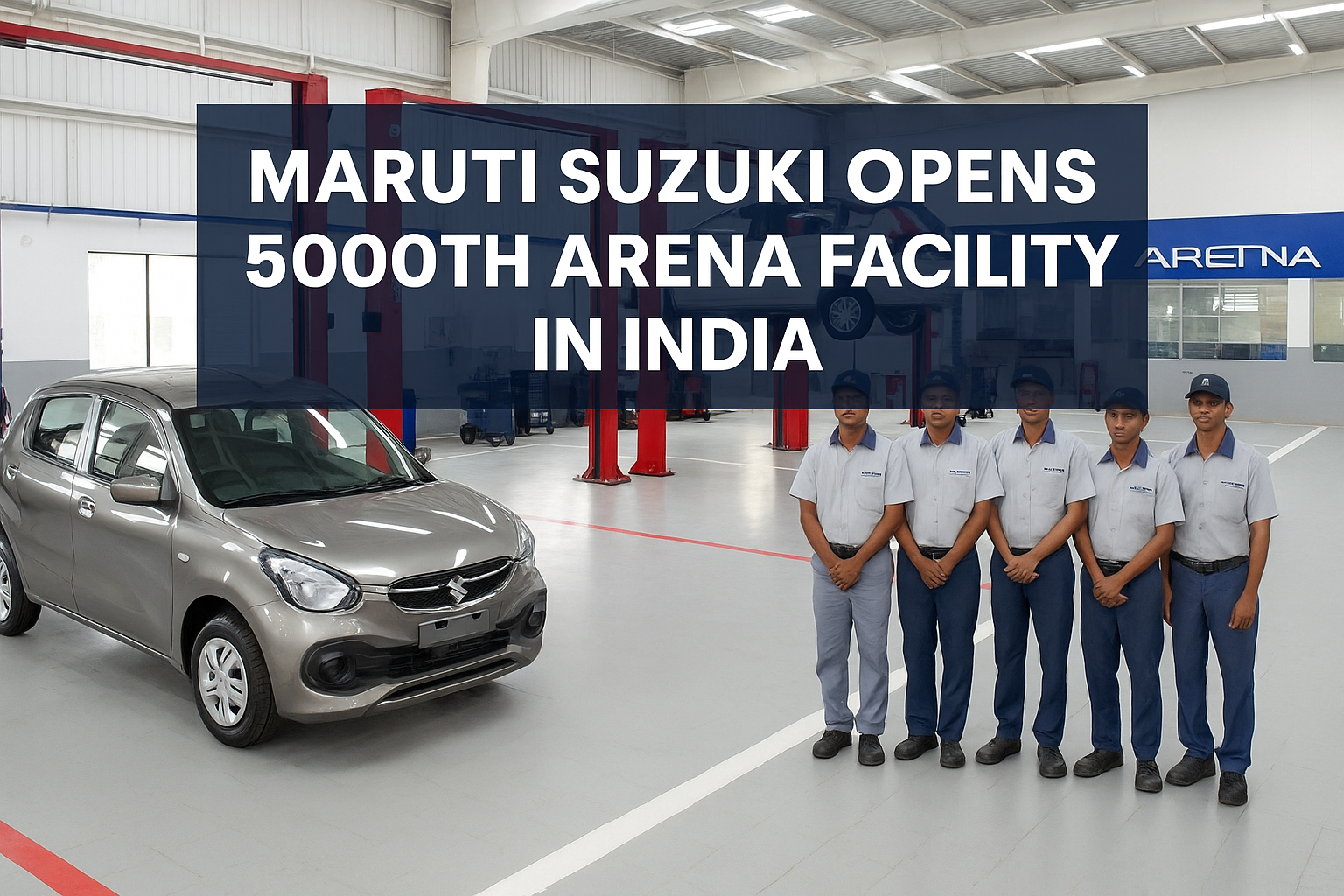 Maruti Suzuki Inaugurates 5,000th Arena Facility in India — Strengthening Its After-Sales Network