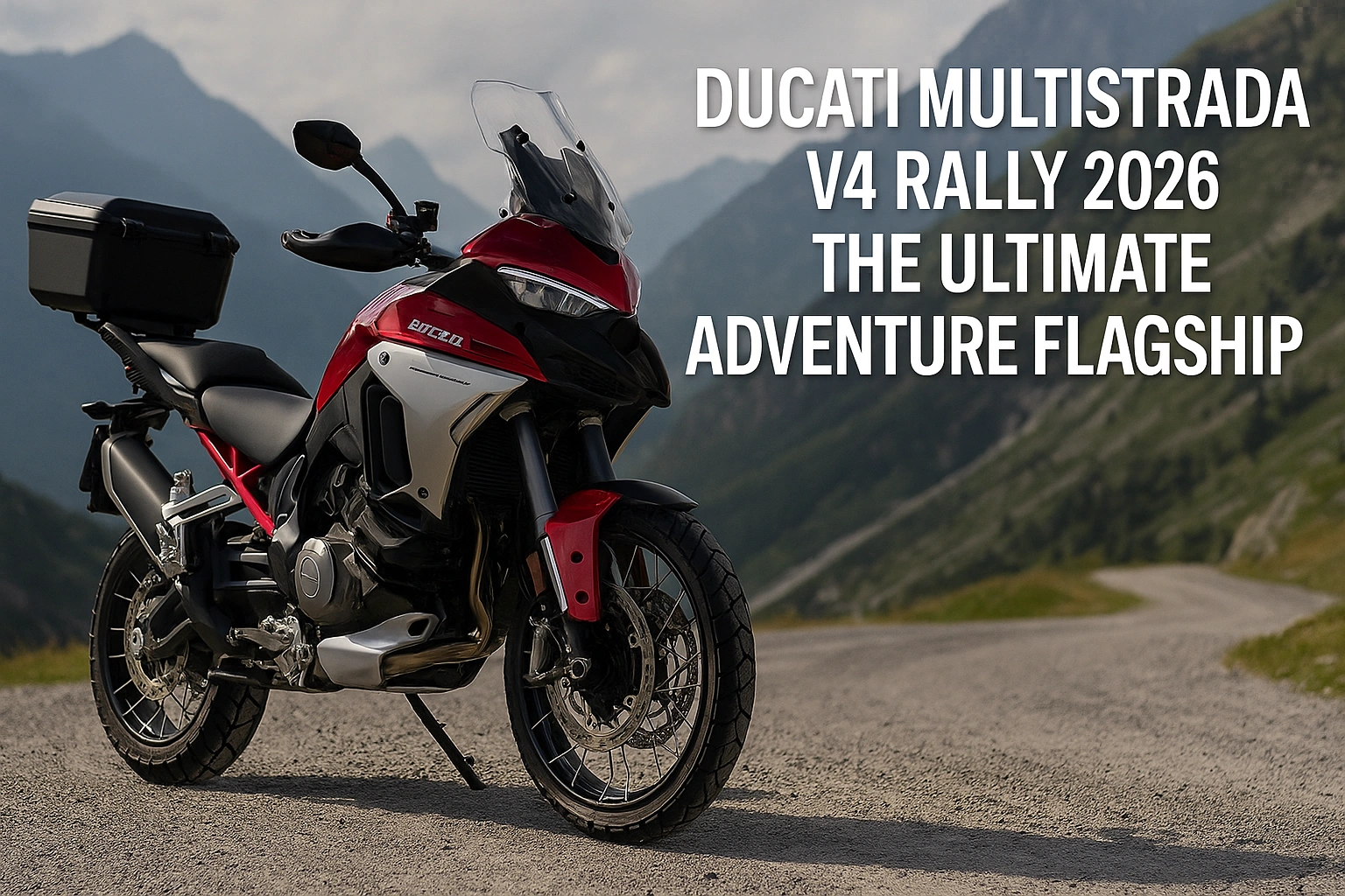 2026 Ducati Multistrada V4 Rally Unveiled — The Ultimate Flagship Adventure Tourer