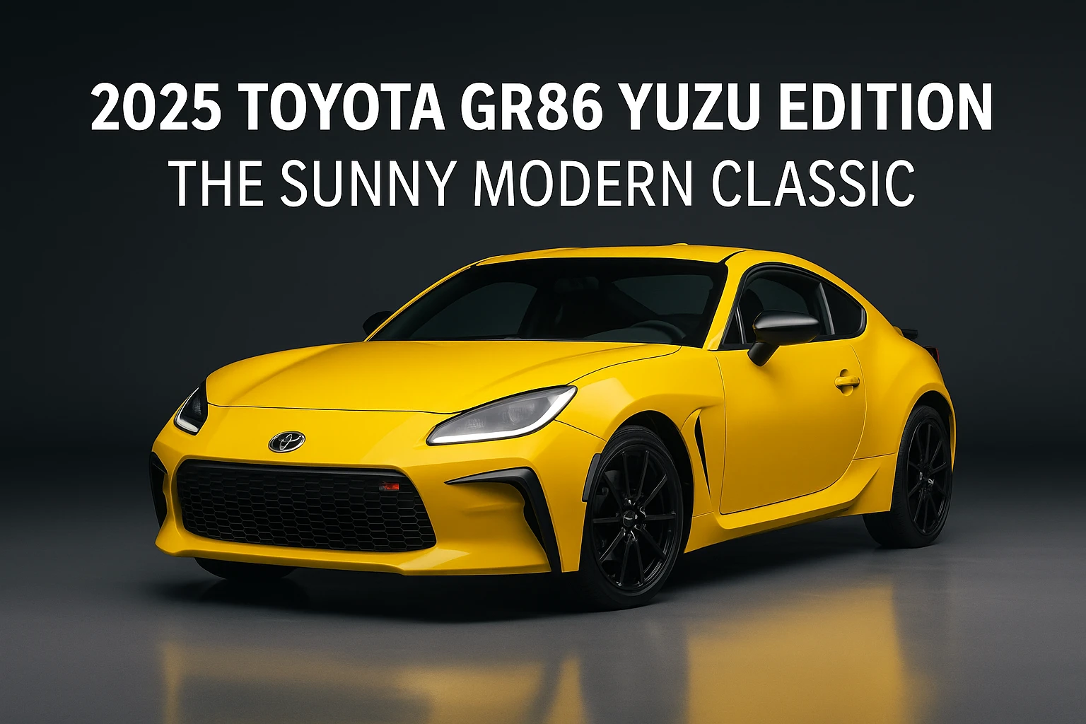 2025 Toyota GR86 Yuzu Edition Review: A Sunny Twist on a Modern Classic
