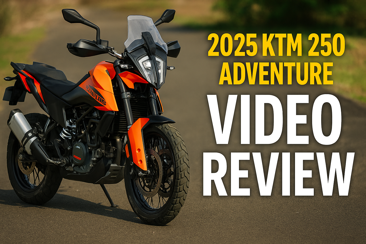 2025 KTM 250 Adventure Video Review — Calm, Capable & Confident