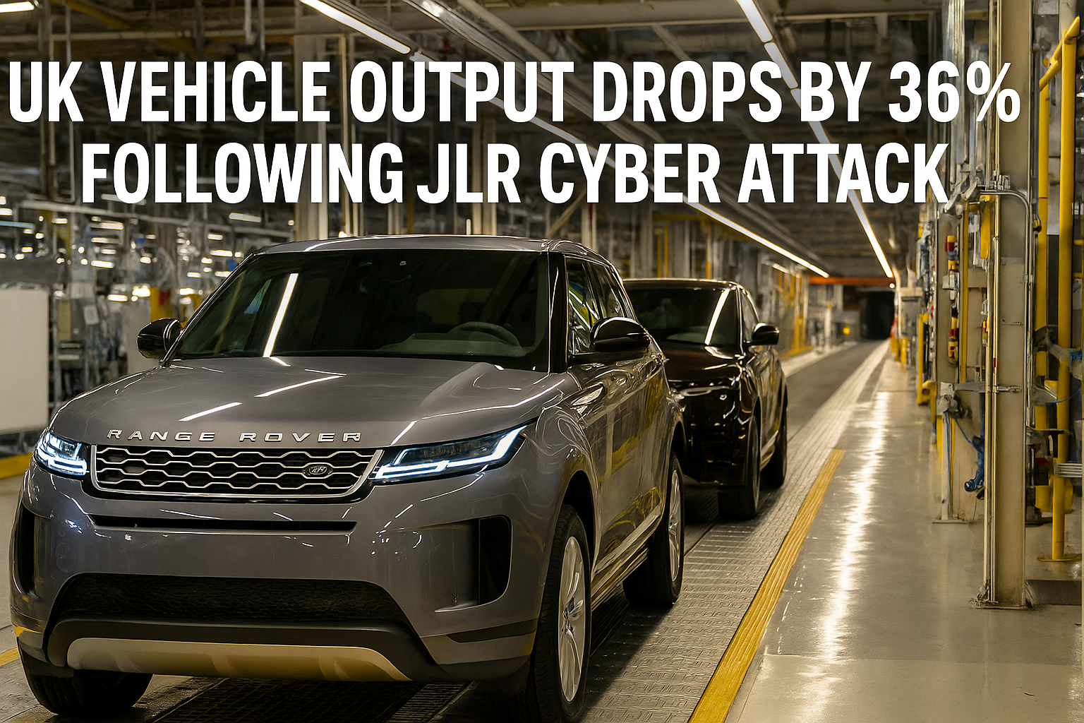 UK Vehicle Output Slumps 36 % After JLR Cyber-Attack: What It Means for Britain’s Auto Industry