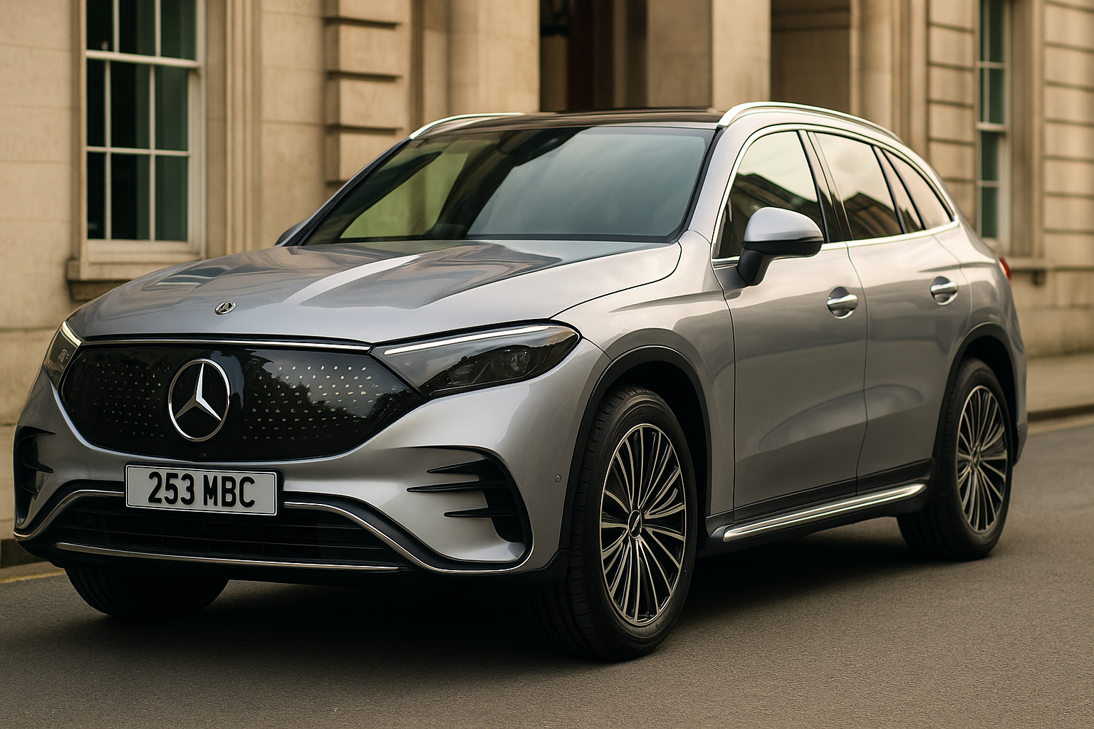 Electric Mercedes-Benz GLC Launches in the UK from £60,350 – 406-Mile Range Confirmed