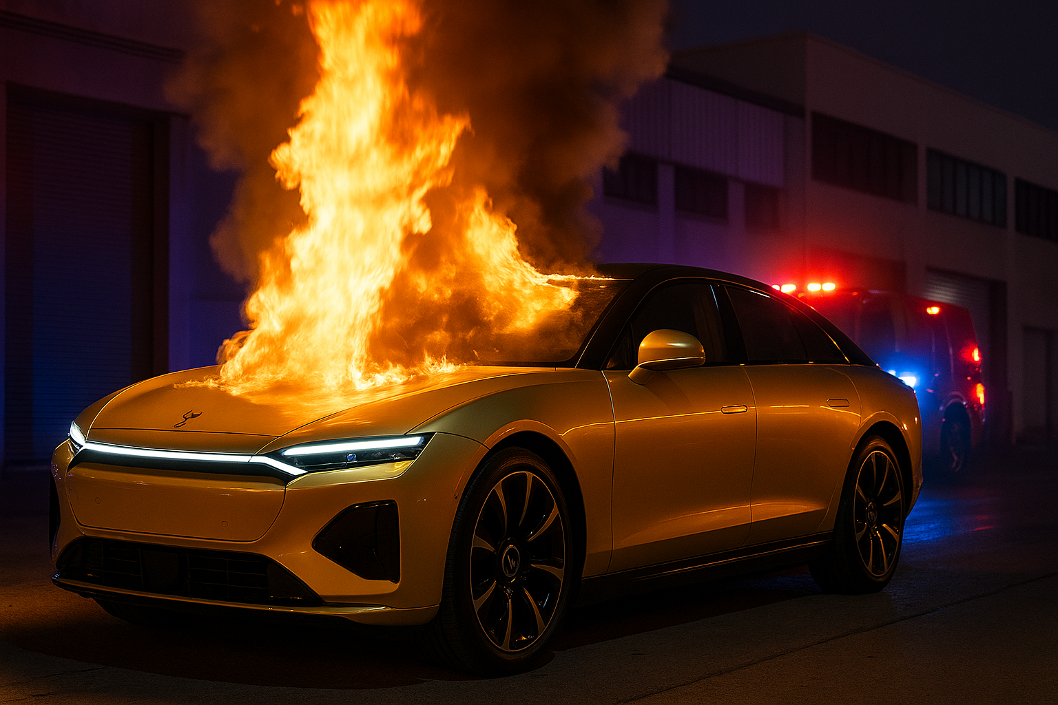 Faraday Future Prototype Explodes, Damages Startup’s Headquarters