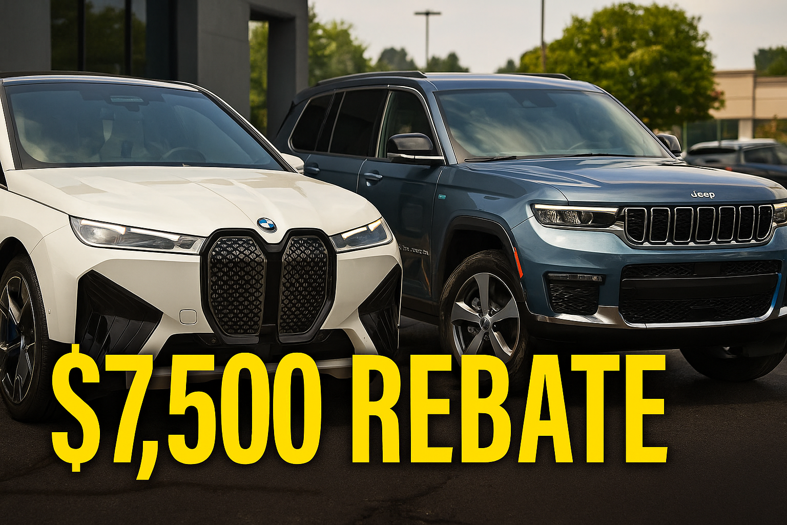 Stellantis and BMW Offering Rebates to Cover Expired Federal EV Tax Credits