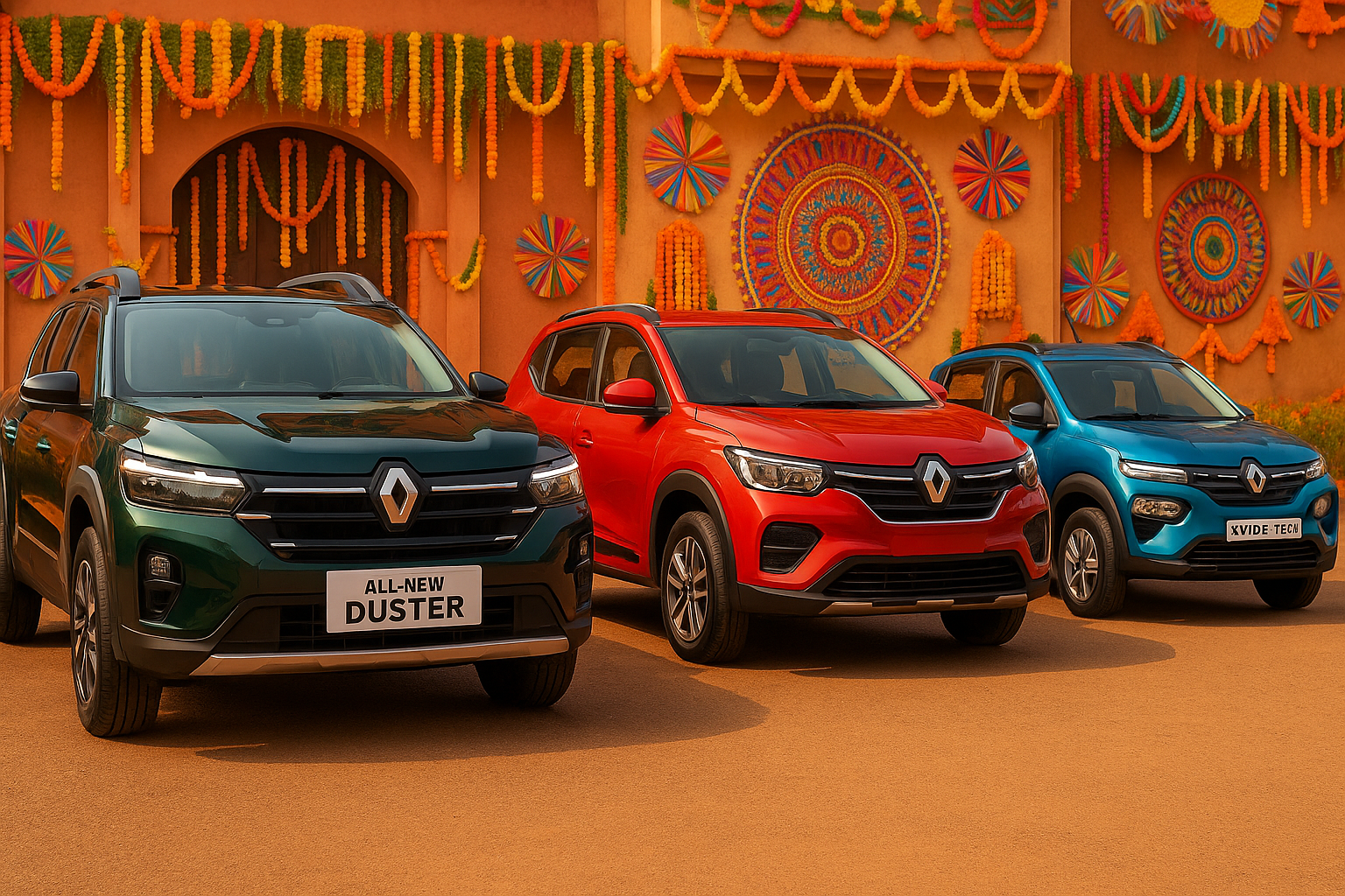 Renault To Launch 2 New SUVs & 1 Electric Hatchback in India – Key Details