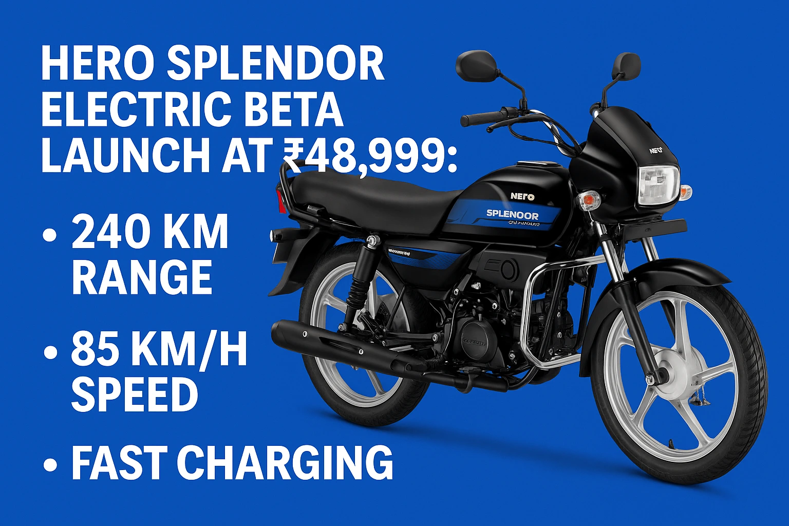 Hero Splendor Electric Beta Launch