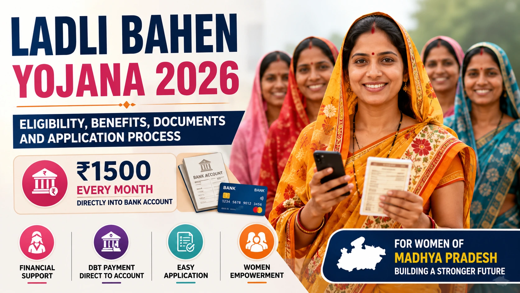 Ladli Bahen Yojana 2026: Eligibility, Benefits, Documents and Application Process
